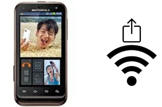 Como gerar um código QR com a senha Wifi em um Motorola DEFY XT535