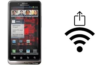 Como gerar um código QR com a senha Wifi em um Motorola DROID BIONIC XT875