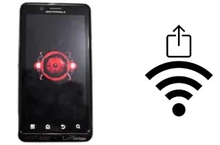 Como gerar um código QR com a senha Wifi em um Motorola Droid Bionic Targa