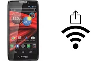 Como gerar um código QR com a senha Wifi em um Motorola DROID RAZR MAXX HD