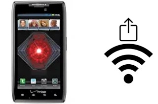 Como gerar um código QR com a senha Wifi em um Motorola DROID RAZR MAXX