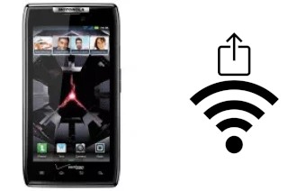 Como gerar um código QR com a senha Wifi em um Motorola DROID RAZR XT912