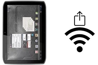 Como gerar um código QR com a senha Wifi em um Motorola DROID XYBOARD 10.1 MZ617