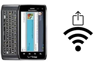 Como gerar um código QR com a senha Wifi em um Motorola DROID 4 XT894