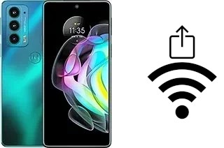 Como gerar um código QR com a senha Wifi em um Motorola Edge 20