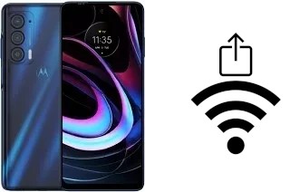 Como gerar um código QR com a senha Wifi em um Motorola Edge (2021)