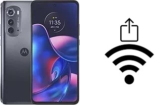 Como gerar um código QR com a senha Wifi em um Motorola Edge (2022)