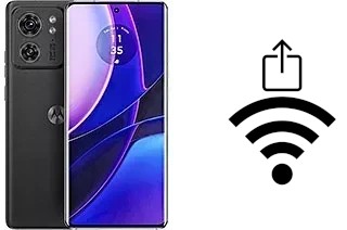 Como gerar um código QR com a senha Wifi em um Motorola Edge (2023)