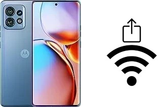 Como gerar um código QR com a senha Wifi em um Motorola Edge 40 Pro