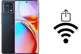 Como gerar um código QR com a senha Wifi em um Motorola Edge+ (2023)