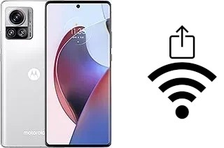 Como gerar um código QR com a senha Wifi em um Motorola Edge 30 Ultra