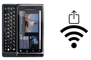 Como gerar um código QR com a senha Wifi em um Motorola MILESTONE 2