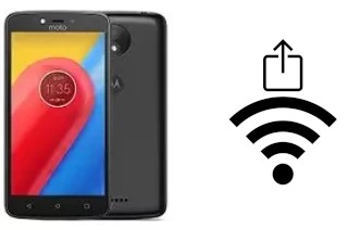 Como gerar um código QR com a senha Wifi em um Motorola Moto C XT1750