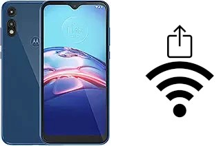 Como gerar um código QR com a senha Wifi em um Motorola Moto E (2020)