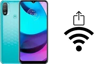 Como gerar um código QR com a senha Wifi em um Motorola Moto E20