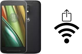 Como gerar um código QR com a senha Wifi em um Motorola Moto E3 Power