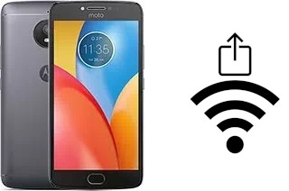 Como gerar um código QR com a senha Wifi em um Motorola Moto E4 Plus