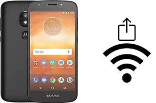 Como gerar um código QR com a senha Wifi em um Motorola Moto E5 Play