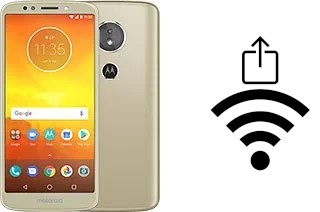 Como gerar um código QR com a senha Wifi em um Motorola Moto E5