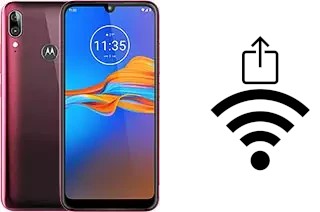 Como gerar um código QR com a senha Wifi em um Motorola Moto E6 Plus (2019)