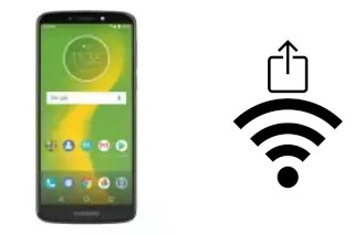 Como gerar um código QR com a senha Wifi em um Motorola Moto E6