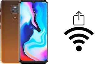 Como gerar um código QR com a senha Wifi em um Motorola Moto E7 Plus