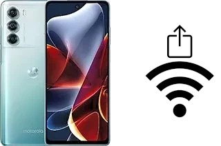 Como gerar um código QR com a senha Wifi em um Motorola Edge S30