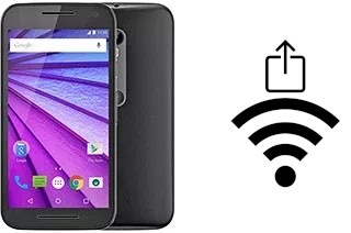 Como gerar um código QR com a senha Wifi em um Motorola Moto G (3rd gen)