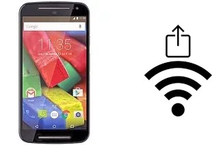 Como gerar um código QR com a senha Wifi em um Motorola Moto G 4G (2nd gen)