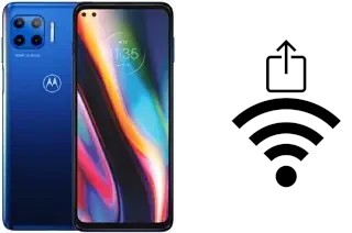 Como gerar um código QR com a senha Wifi em um Motorola Moto G 5G Plus