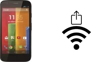 Como gerar um código QR com a senha Wifi em um Motorola Moto G LTE