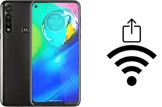 Como gerar um código QR com a senha Wifi em um Motorola Moto G Power