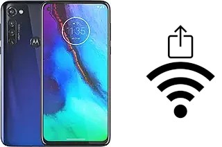 Como gerar um código QR com a senha Wifi em um Motorola Moto G Pro