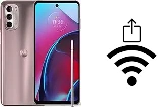 Como gerar um código QR com a senha Wifi em um Motorola Moto G Stylus (2022)