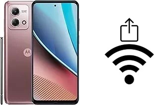 Como gerar um código QR com a senha Wifi em um Motorola Moto G Stylus (2023)