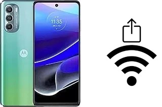 Como gerar um código QR com a senha Wifi em um Motorola Moto G Stylus 5G (2022)