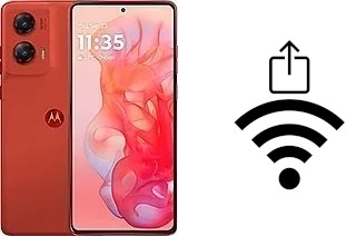 Como gerar um código QR com a senha Wifi em um Motorola Moto G Stylus 5G (2024)