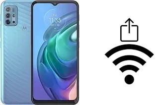 Como gerar um código QR com a senha Wifi em um Motorola Moto G10 Power