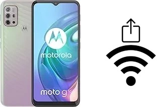 Como gerar um código QR com a senha Wifi em um Motorola Moto G10