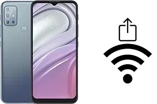 Como gerar um código QR com a senha Wifi em um Motorola Moto G20