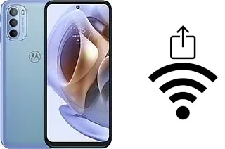 Como gerar um código QR com a senha Wifi em um Motorola Moto G31