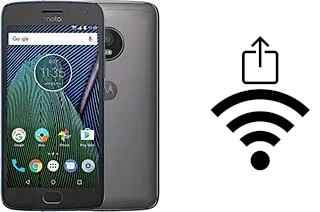 Como gerar um código QR com a senha Wifi em um Motorola Moto G5 Plus