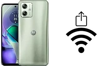 Como gerar um código QR com a senha Wifi em um Motorola Moto G54