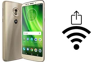 Como gerar um código QR com a senha Wifi em um Motorola Moto G6 Play