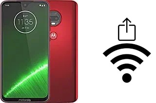 Como gerar um código QR com a senha Wifi em um Motorola Moto G7 Plus