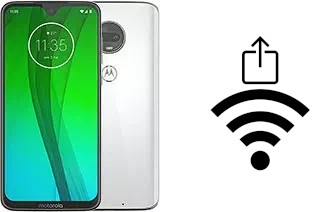 Como gerar um código QR com a senha Wifi em um Motorola Moto G7