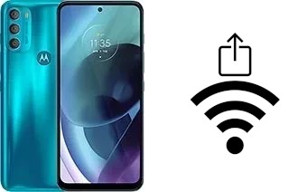 Como gerar um código QR com a senha Wifi em um Motorola Moto G71 5G