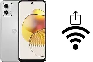 Como gerar um código QR com a senha Wifi em um Motorola Moto G73