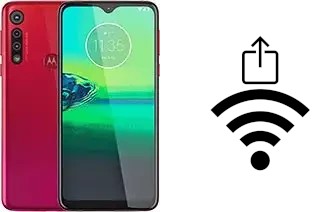 Como gerar um código QR com a senha Wifi em um Motorola Moto G8 Play