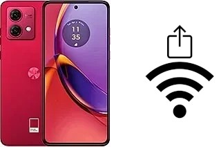 Como gerar um código QR com a senha Wifi em um Motorola Moto G84